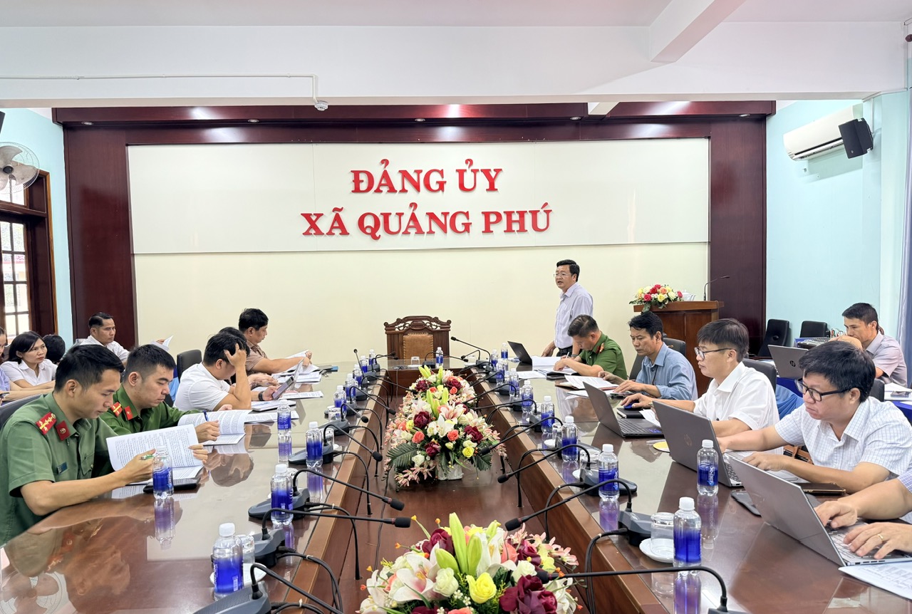 Kiểm tra thực hiện chiến dịch làm giàu, làm sạch cơ sở dữ liệu Quốc gia về đất đai tại địa bàn xã Quảng Phú, xã Čuôr Đăng, xã Ea M'dróh, xã Čư M'gar và xã Ea Tul